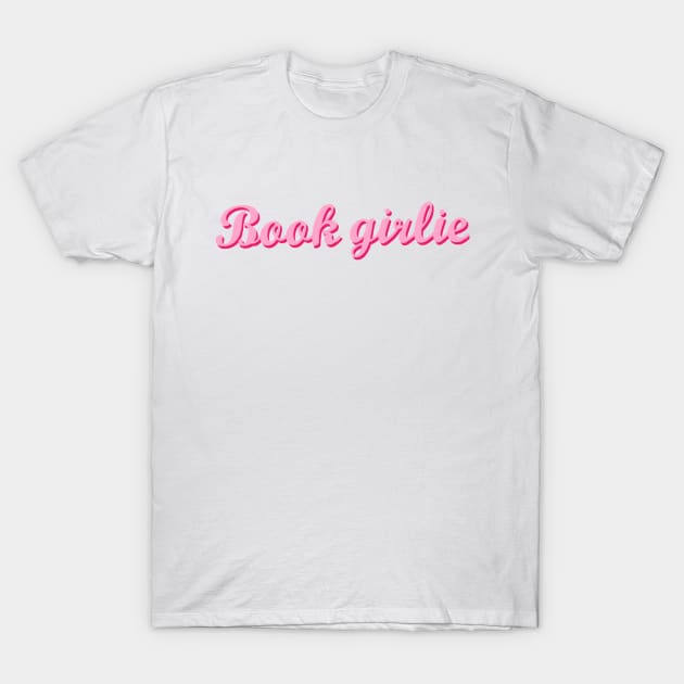 Book Girlie T-Shirt by Smilla